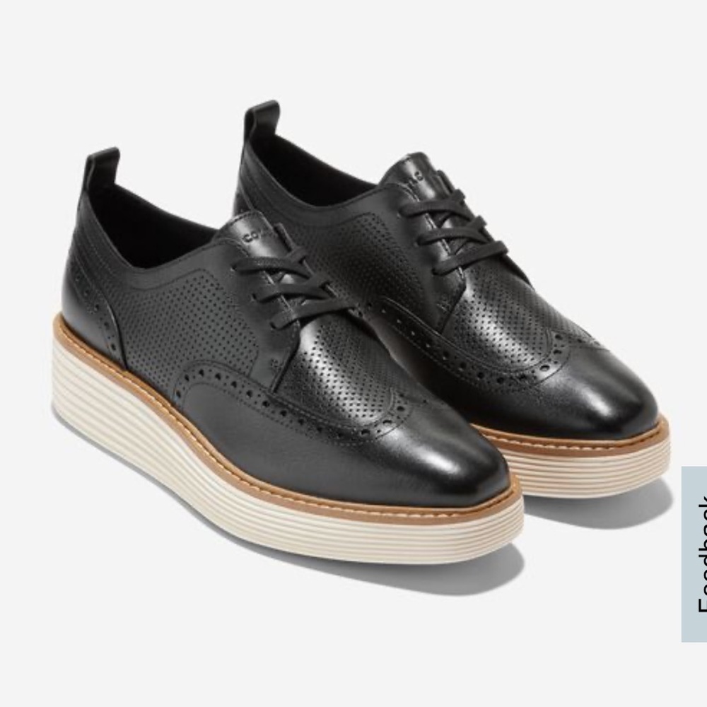Women's OriginalGrand Platform Wingtip Oxfords